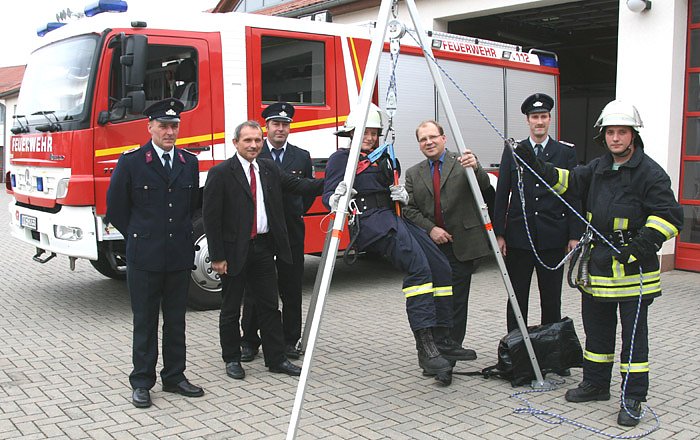 Rollgliss f&uuml;r Feuerwehr Sondershausen-Mitte (Foto: G&uuml;nter Herting)