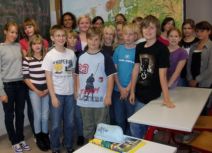 In der sechsten Klasse (Foto: privat) In der sechsten Klasse (Foto: privat)