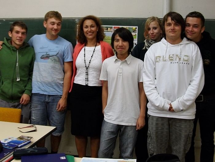 In der zwölften Klasse (Foto: privat) In der zwölften Klasse (Foto: privat)