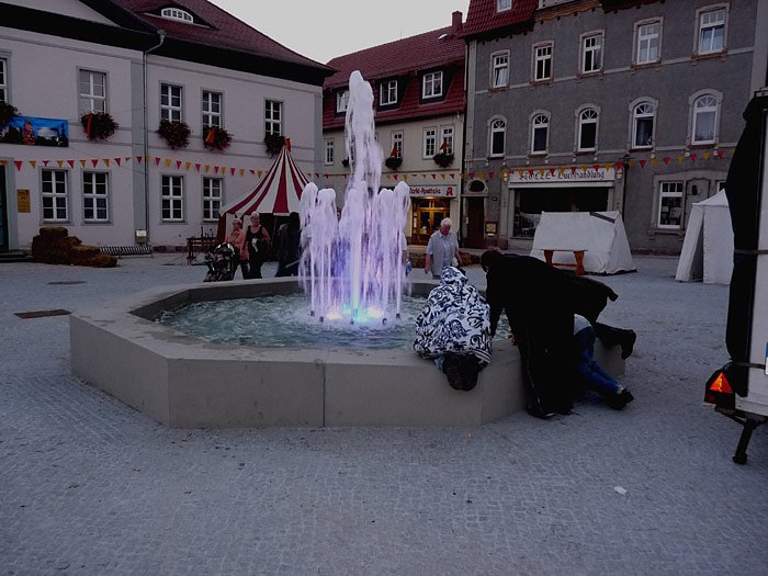 Marktplatz Bad Frankenhausen (Foto: Karl-Heinz Herrmann)