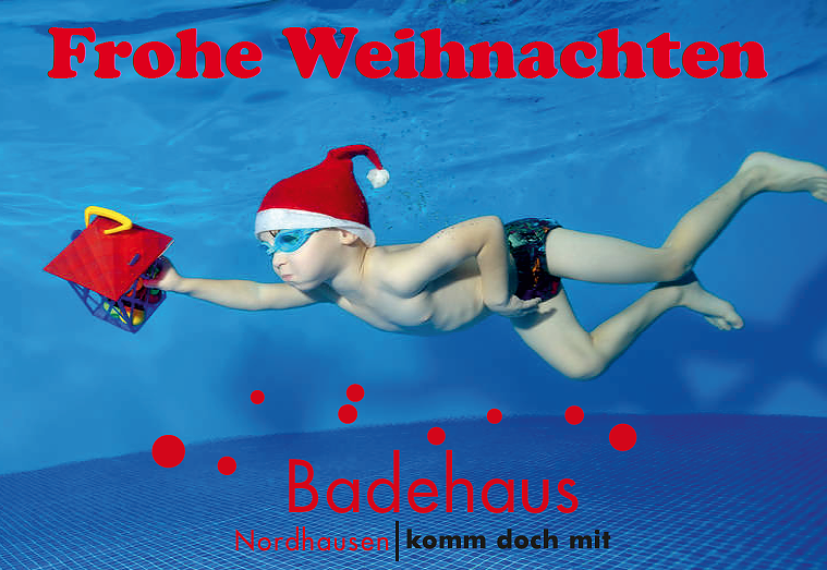 Weihnachten und Silvester im Badehaus (Foto: Badehaus Nordhausen)