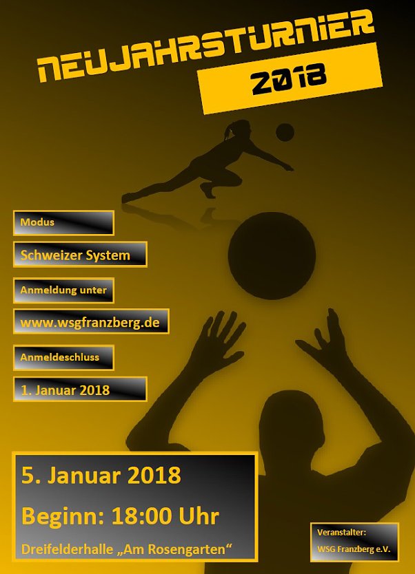 Neujahrsturnier im Volleyball (Foto: privat)