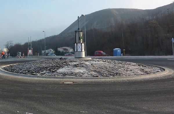 Neuer Kreisel (Foto: E. Kagelmacher)