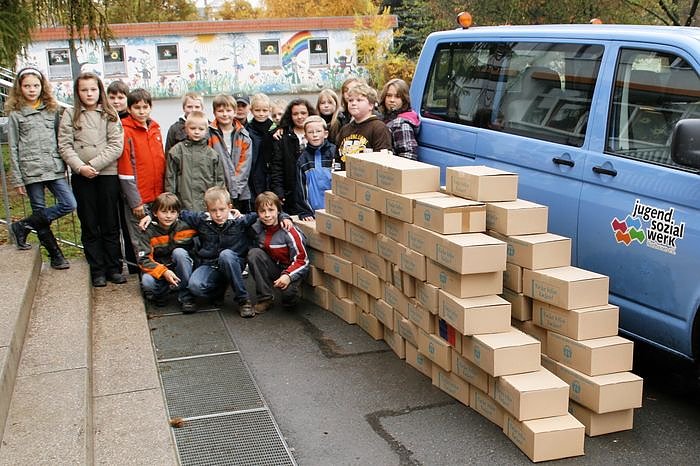 Pakete sind angekommen (Foto: privat)