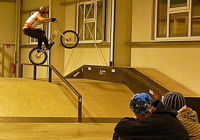 "Bikes in Motion" in der Skaterhalle Sondershausen (Foto: Karl-Heinz Herrmann)