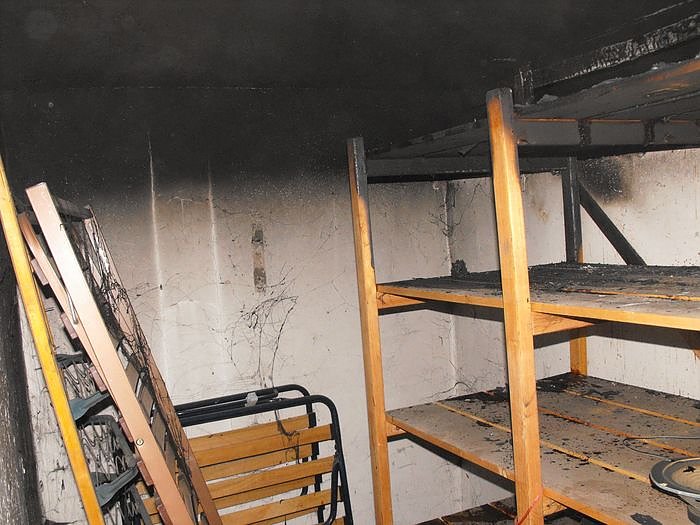Kellerbrand (Foto: privat)