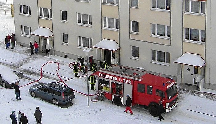 Brand in Sollstedt (Foto: privat) Brand in Sollstedt (Foto: privat)