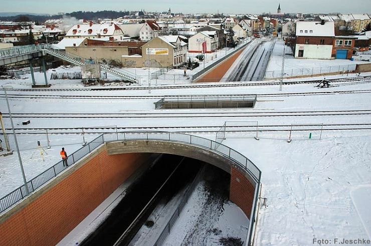 Zwei &Uuml;bergaben (Foto: F. Jeschke)