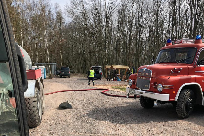 Alarm am fr&uuml;hen Nachmittag (Foto: Thomas Lutze)