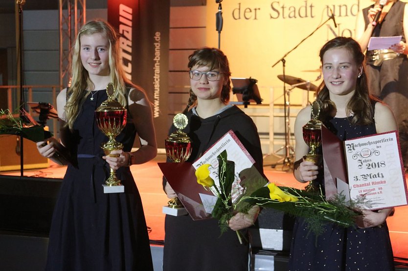 v.l.: Sophai Oehler, Veronique K&ouml;nig, Chantal Rimke (Foto: Angelo Glashagel)