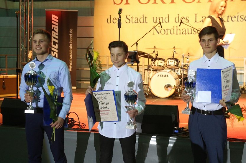 v.l.: Constantin Graichen, Fynn Quentin Ritter, Colin Ostmann (Foto: Angelo Glashagel)