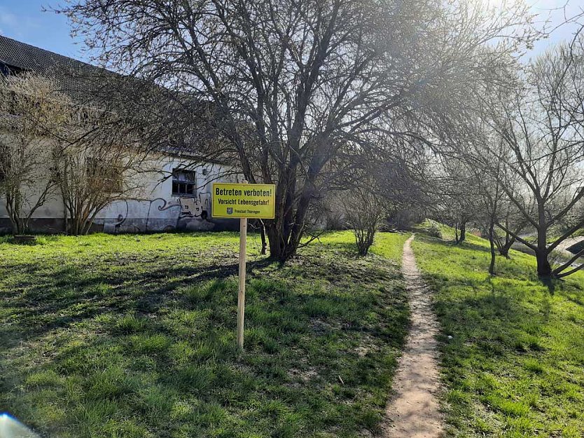 Alter Backwarenbetrieb st&uuml;rzt langsam ein (Foto: privat)
