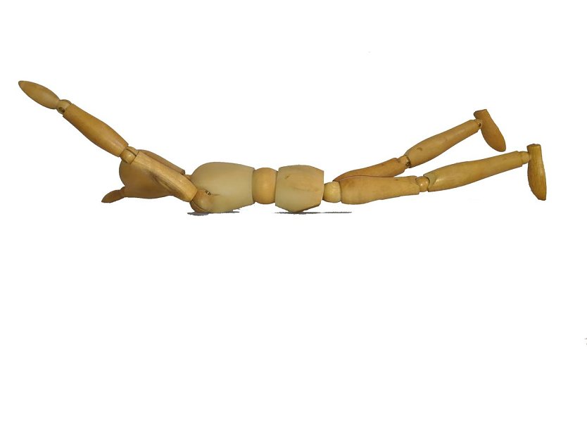 Der Schwimmer (Foto: Martin R&auml;cke)