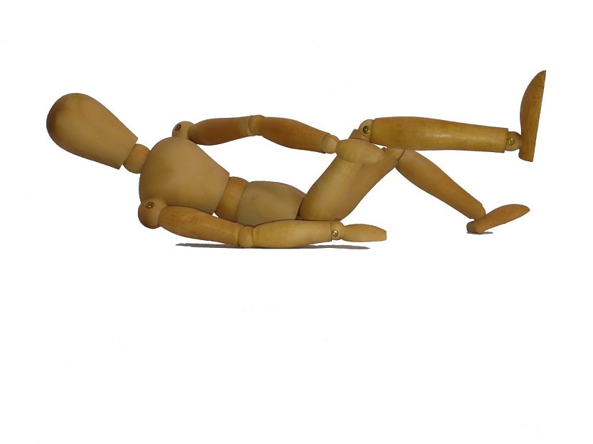 Diagonale Bauchpresse (Foto: Martin Räcke) Diagonale Bauchpresse (Foto: Martin Räcke)