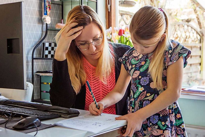 Rat bei Stress und Streit im Homeschooling (Foto: DAK)