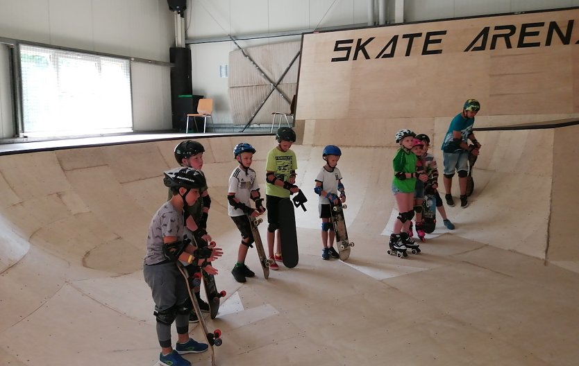 Ferienkurse in der Skate Arena (Foto: Team Skare Arena)