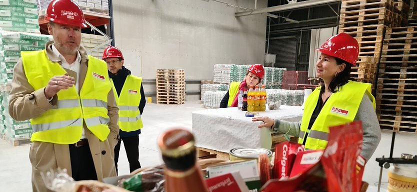 Remondis-Manager Löderbusch bat um eine Zeit für die Transformation hin zu mehr Recycling-Gips. (Foto: nnz)