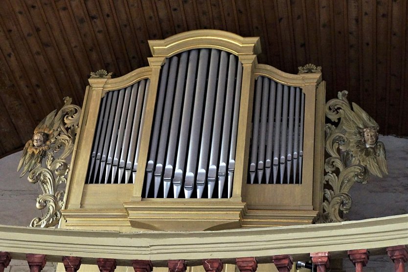 Prospekt der Ladegast Orgel in Neustadt (Foto: Evangelischer Kirchenkreis Südharz)