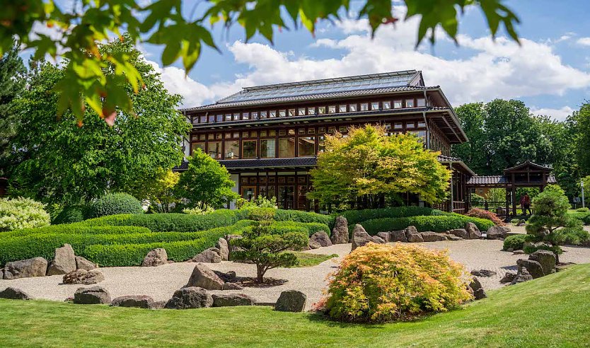 Der Japanische Garten in Bad Langensalza ist ein Außenstandort der BUGA 2021 (Foto: © Bildarchiv BUGA 2021 Erfurt gGmbH)