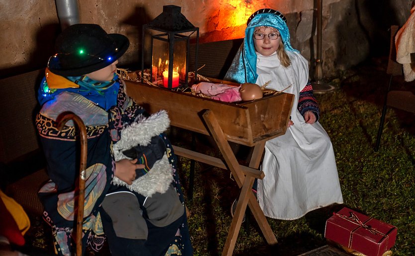 Krippenspiel in Herreden (Foto: S.Tetzel)
