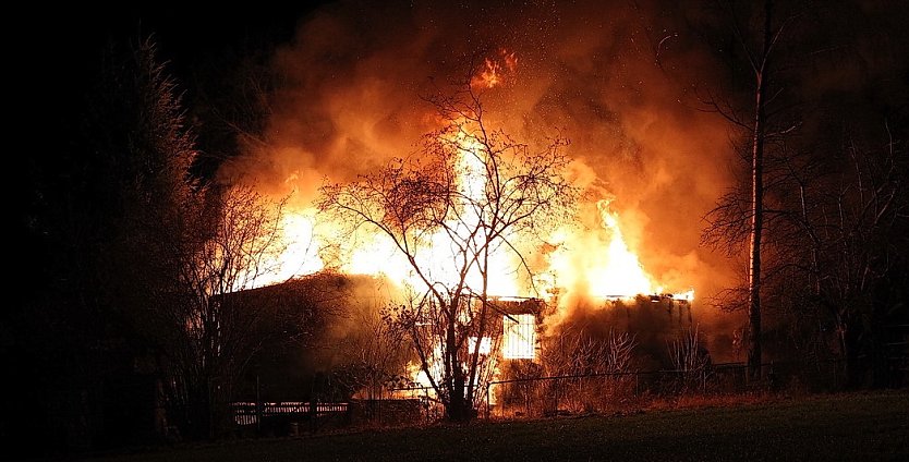 Brandstiftung an zwei Gartenlauben in Bleicherode? (Foto: S.Dietzel)