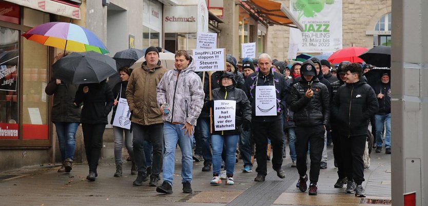 Montags-Spaziergang in Nordhausen (Foto: agl)