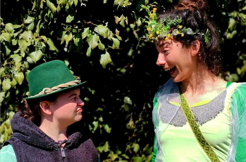 Der Kobold und die Elfe suchen das Gl&uuml;ck (Foto: 3K)