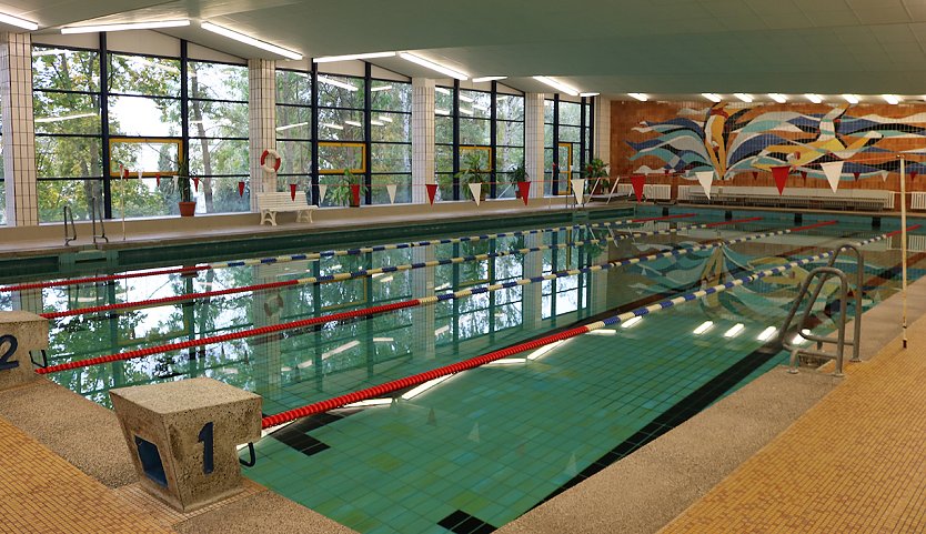 Die Schwimmhalle in Sollstedt (Foto: Jessica Piper)