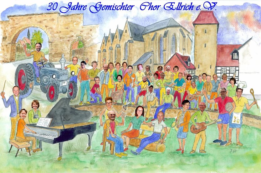 Der gemischte Chor Ellrich (Foto: Matthias Eichel)