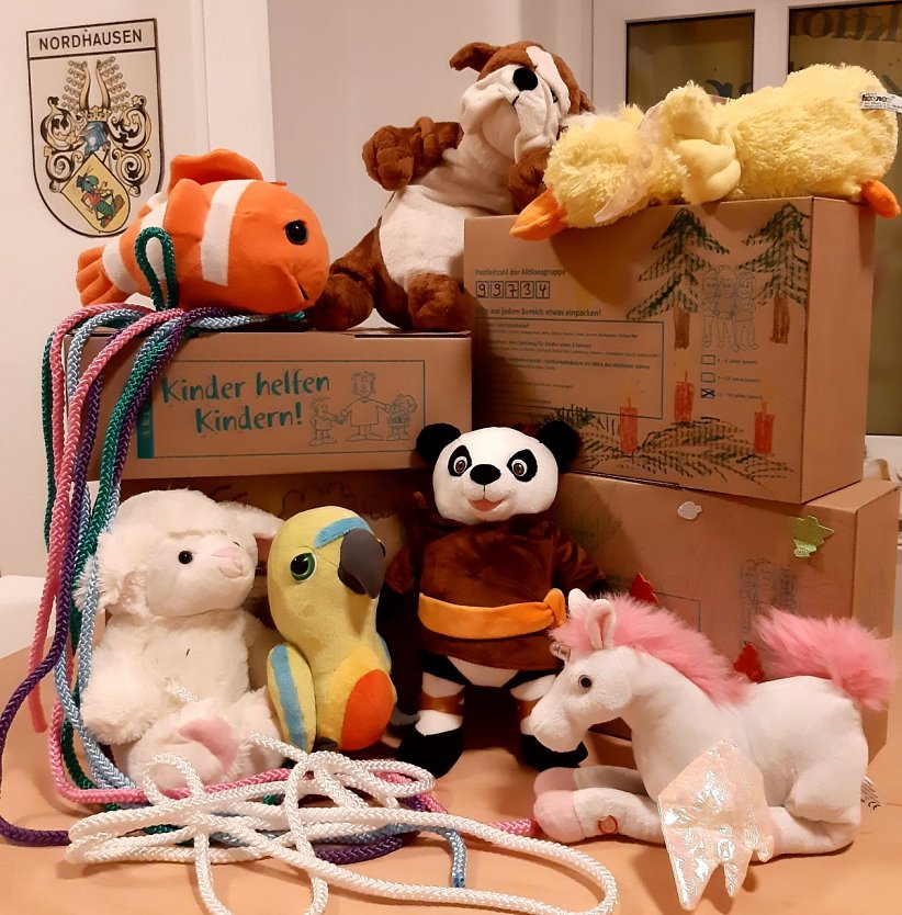 Die P&auml;ckchenaktion "Kinder helfen Kindern" geht in den Endspurt (Foto: Doris Lang)