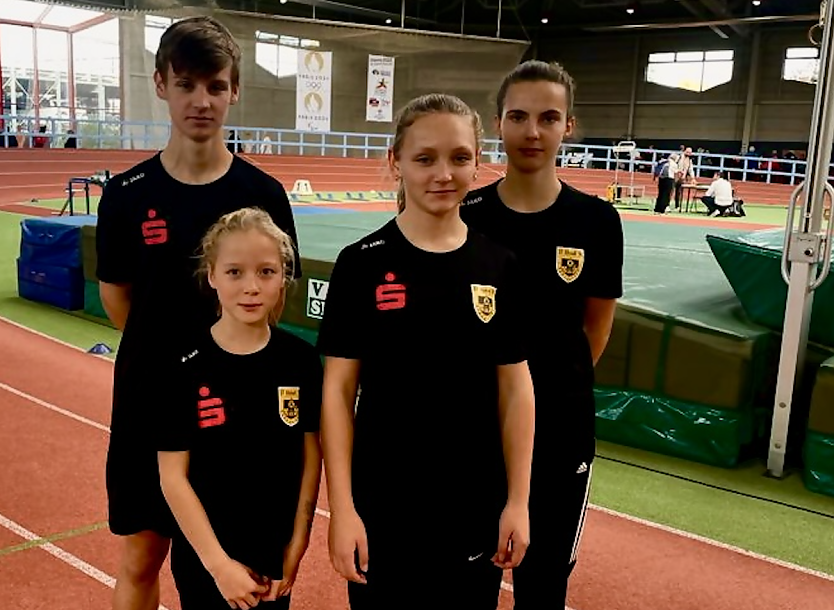 Der Nachwuchs des LV Altstadt zu Gast in Erfurt (Foto: LV Altstadt 98)