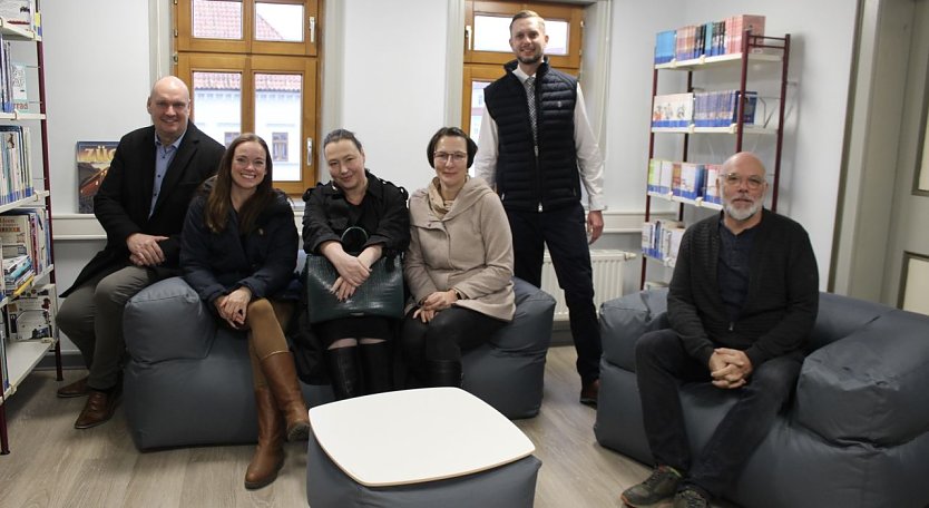 Er&ouml;ffung der neuen Bibliothek Johann Karl Wezel in Sondershausen (Foto: Eva Maria Wiegand)