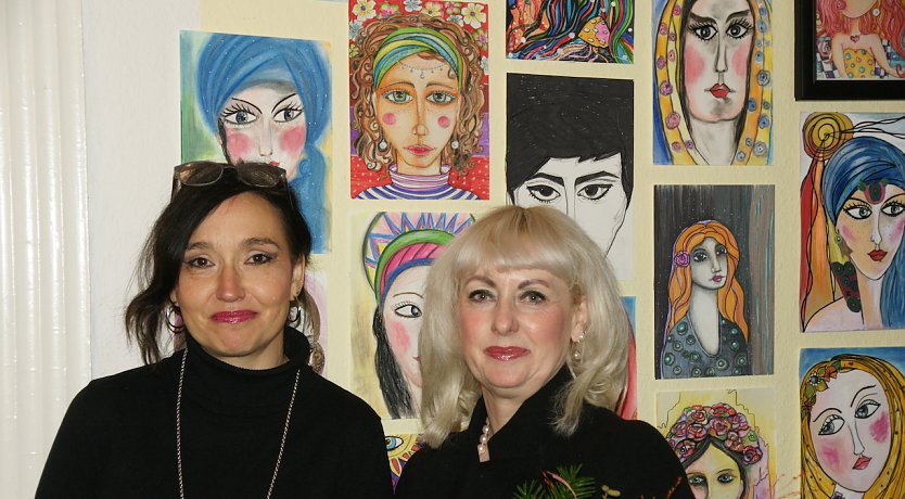 Anja Br&auml;uer und Christine Dieckmann - T&ouml;chter zweier T&ouml;chter  (Foto: M.Daniel)