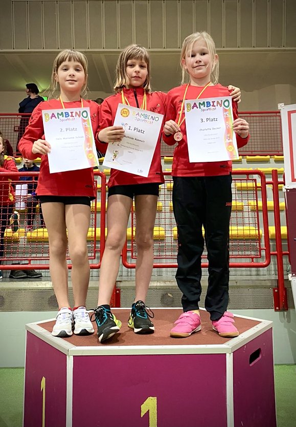 Starker HSG Nachwuchs stand auf dem Treppchen (Foto: Kai Rammelt)
