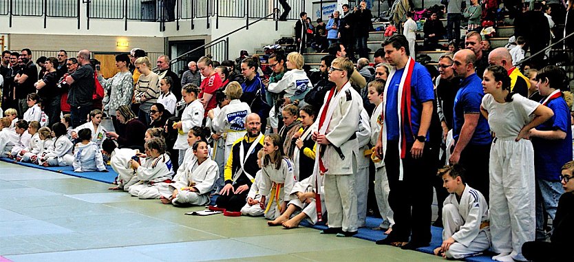 &Uuml;ber 200 Judoka bev&ouml;lkerten zwei Tage lang die Wiedigsburghalle (Foto: T.K&ouml;hler)
