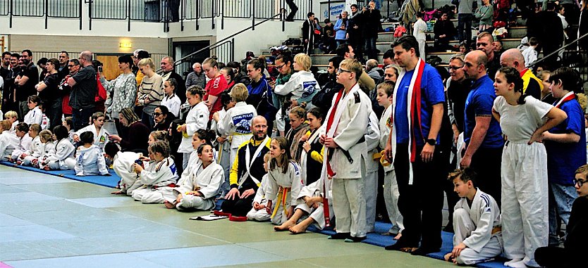 Über 200 Judoka bevölkerten zwei Tage lang die Wiedigsburghalle (Foto: T.Köhler)