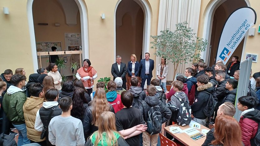 Tag in der Praxis am Petersberg (Foto: Regelschule Petersberg)