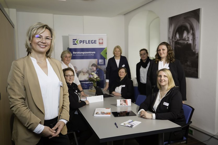 Das Team im Beratungszentrum (Foto: Eichsfeld Klinikum)