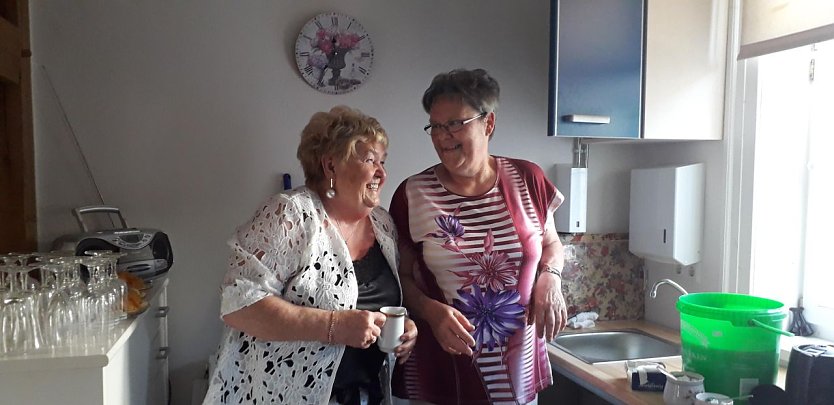 Das Kehmstedter Seniorencaf&eacute; sagt Danke (Foto: Eva Maria Ostwald)