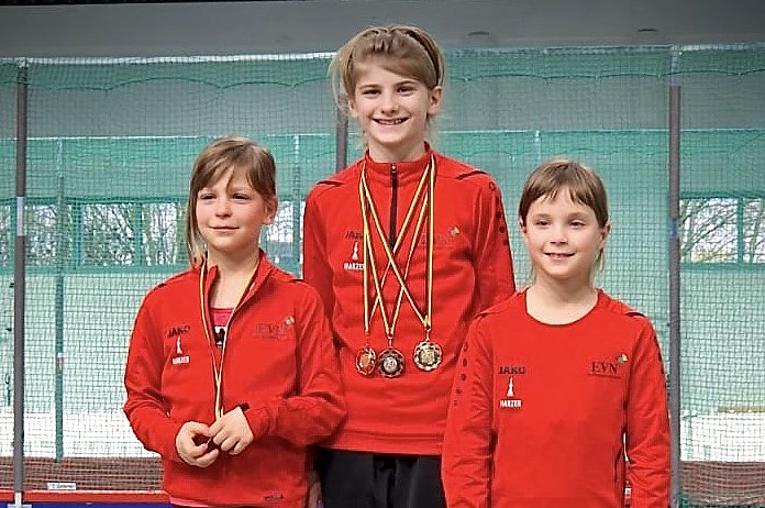 Die Medaillengewinner in Halle (Foto: K.Rammelt)