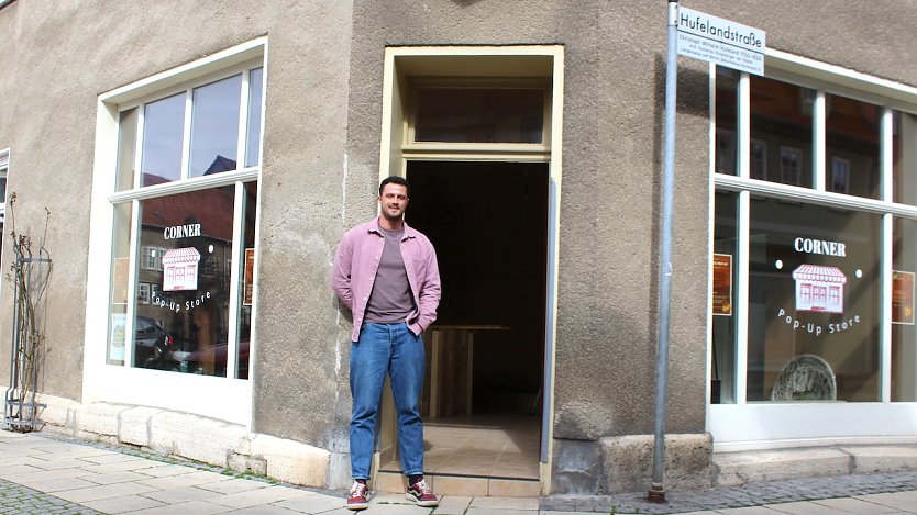 >>>Schlicht und einfach CORNER hei&szlig;t der klassiche Eckladen, der zu einer Institution werden k&ouml;nnte (Foto: oas)