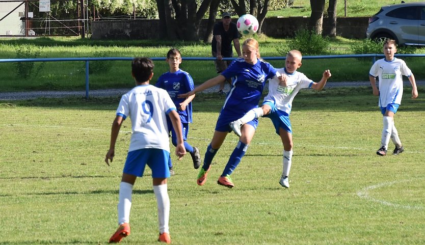 Wackers DII-Jugend im Einsatz gegen Greu&szlig;en (Foto: M.Nebelung)