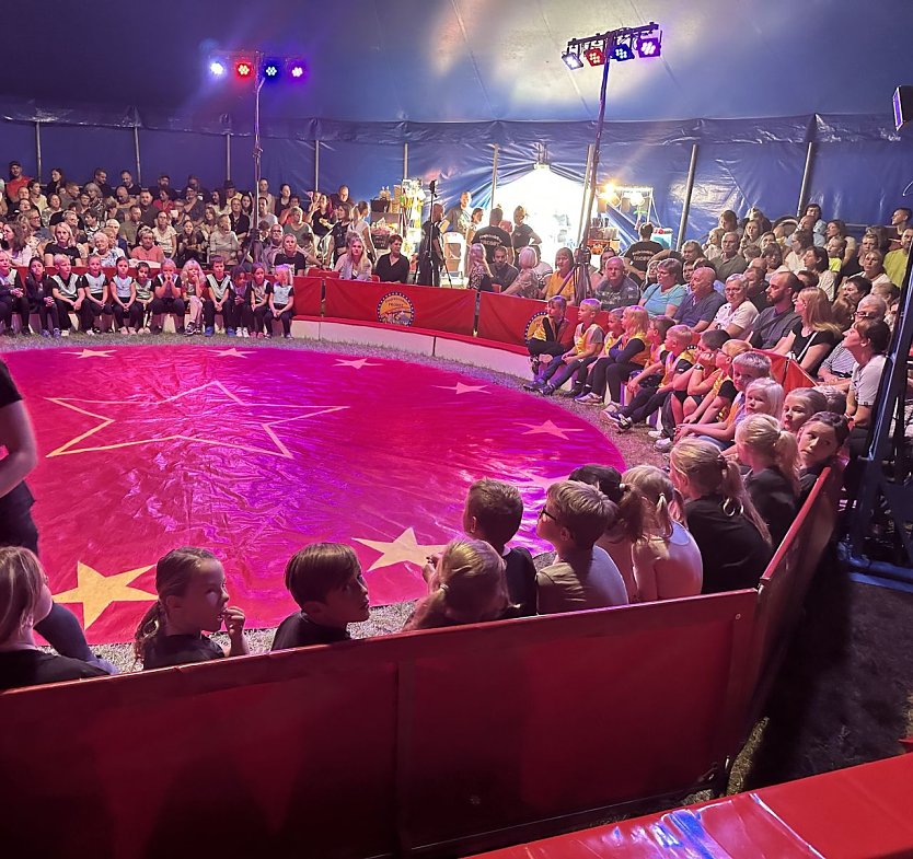 Zirkusprojekt zum 30. Geburtstag (Foto: Heinz-Sielmann-Grundschule Niedersachswerfen)