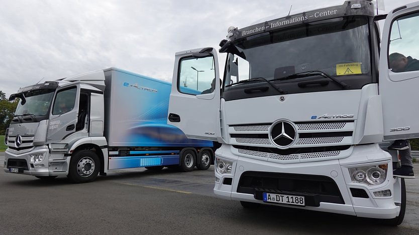 Die Lkw-Zukunft auf dem Nordh&auml;user Autodrom (Foto: nnz)