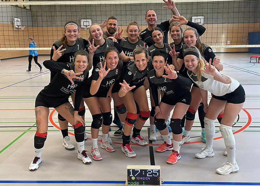 Bleicherodes Volleyballerinnen kehrten erfolgreich aus Weimar zur&uuml;ck (Foto: VG Bleicherode)