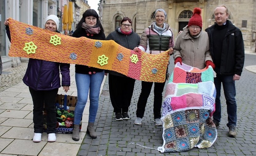 Die AWO Bad Langensalza steuerte gleich mehrere Objekte bei (Foto: oas)