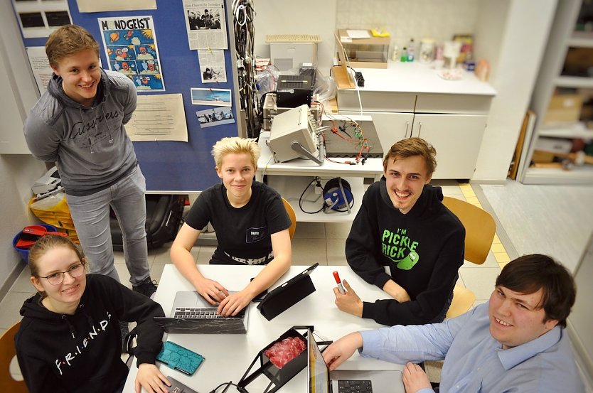 Projektteam BEXUS (Foto: HSN)