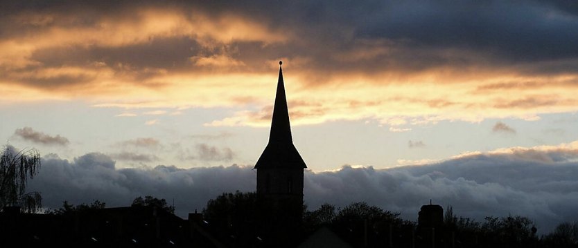 Abendstimmung &uuml;ber Nordhausen (Foto: Peter Blei)