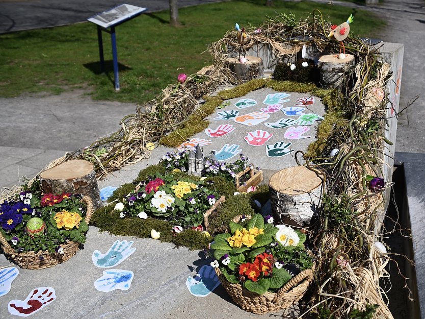 Im letzten Jahr gestaltete der KILA den Lutherbrunnen (Foto: Frank Tuschy) Im letzten Jahr gestaltete der KILA den Lutherbrunnen (Foto: Frank Tuschy)