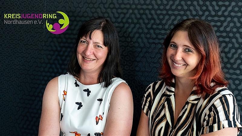 Antje Gäde und Nadja Gülzow (Foto: Kreisjugendring) Antje Gäde und Nadja Gülzow (Foto: Kreisjugendring)